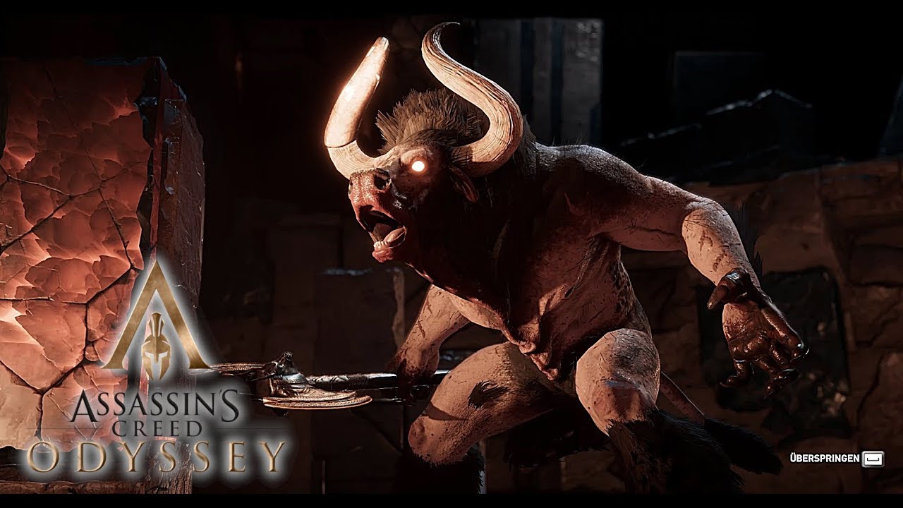 Assassin's Creed Odyssey 105 Kampf mit dem Minotauros! YouTube