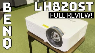 BenQ LH820ST Projector  Ideal for both Golf Simulators and Home Theater Setups?