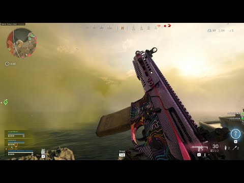 Taking the 'Currents' skin for a spin in Warzone