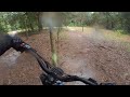 Short Trail Ride as it begins Raining on Sur-Ron ebike