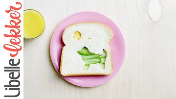 Uitstekende boterhammen voor kinderen