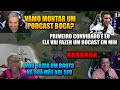 Boca de 09 e racha vo cria um podcast  squad da resenha