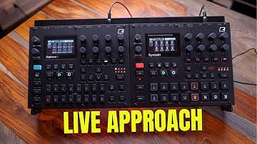 How to approach using the Digitone II + Syntakt in a live setting (Feat: Mateo Murphy)