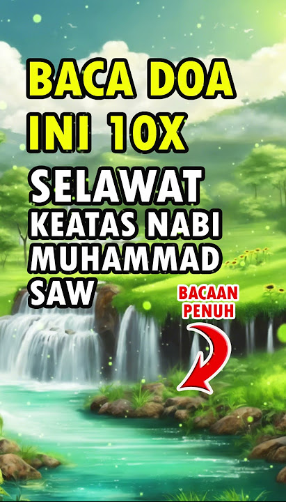 SELAWAT KEATAS NABI MUHAMMAD SAW #selawatkeatasnabi #selawat #selawatmerdu