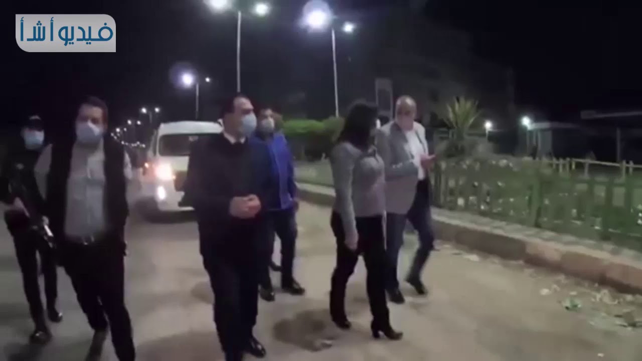 بالفيديو : الدكتوره منال عوض محافظ دمياط تشهد اصطفاف معدات وسيارات النظافة والتطهير