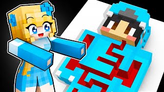 Maze Survival In MINECRAFT With Crazy Fan Girl!