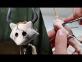 Making Up My Own HERO CHARACTER for the Mutant Universe! Meet Otto, "The Raccoon Guide" Polymer Clay