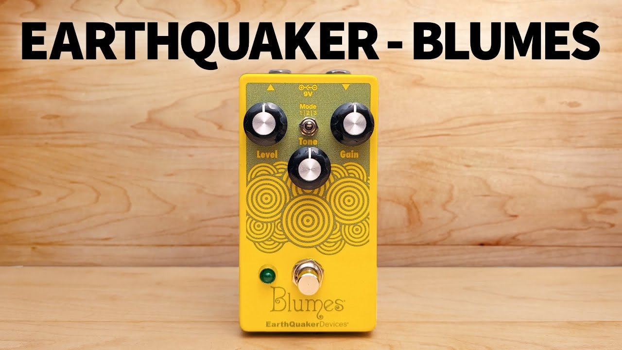 ベース Blumes Earth Quaker Devices EarthQuaker Devices Blumes Low Signal Shredder *Custom color black/cre
