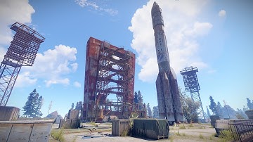 Rust Console - Running Launch Site with NO RED CARD or FUSE