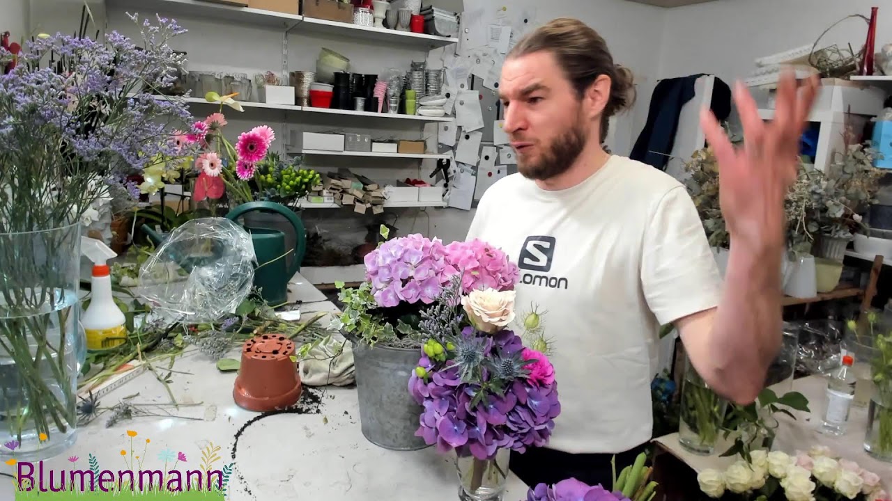 Hortensien Kreationen  - Wunderschöne Kreationen mit Hortensien