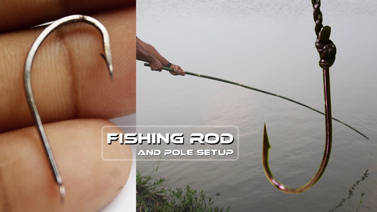 Fishing Rod Setup at Home, How to Make Fishing Rod And Fishing Pole