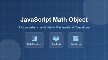 JavaScript Math Object: Master Math Functions & Constants for Beginners 🧮
