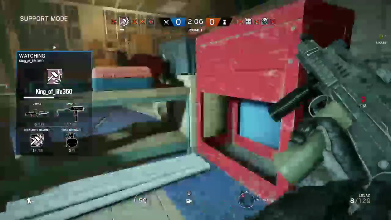 Rainbow six siege 145 messing around with rook - YouTube