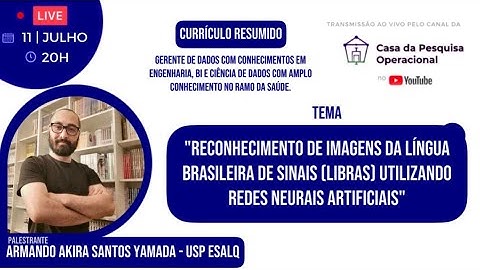 Reconhecimento de Imagens da LIBRAS utilizando Redes Neurais Artificiais