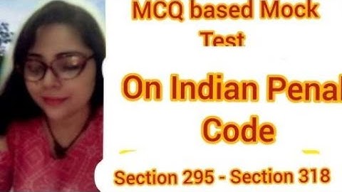 Mock Test on IPC | Important for all Judiciary Examinations | PCS J | #rjs #hjs #pcsj