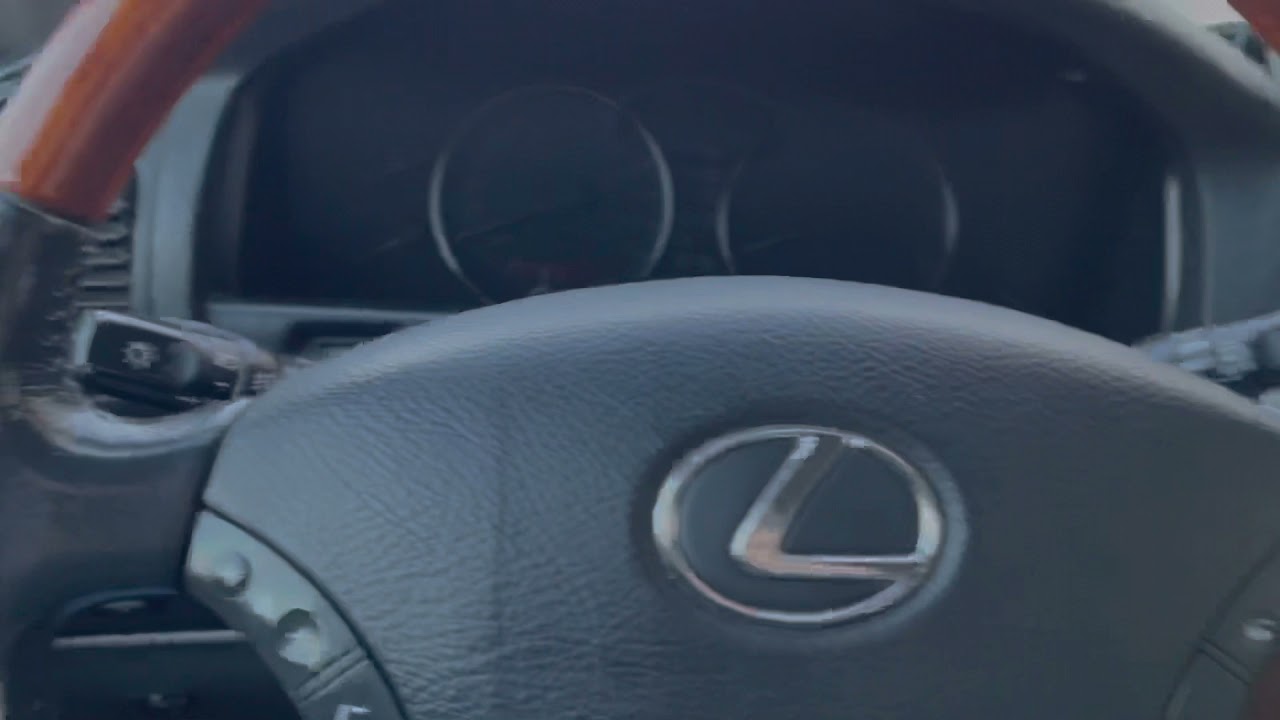 Maint reqd lexus lx470
