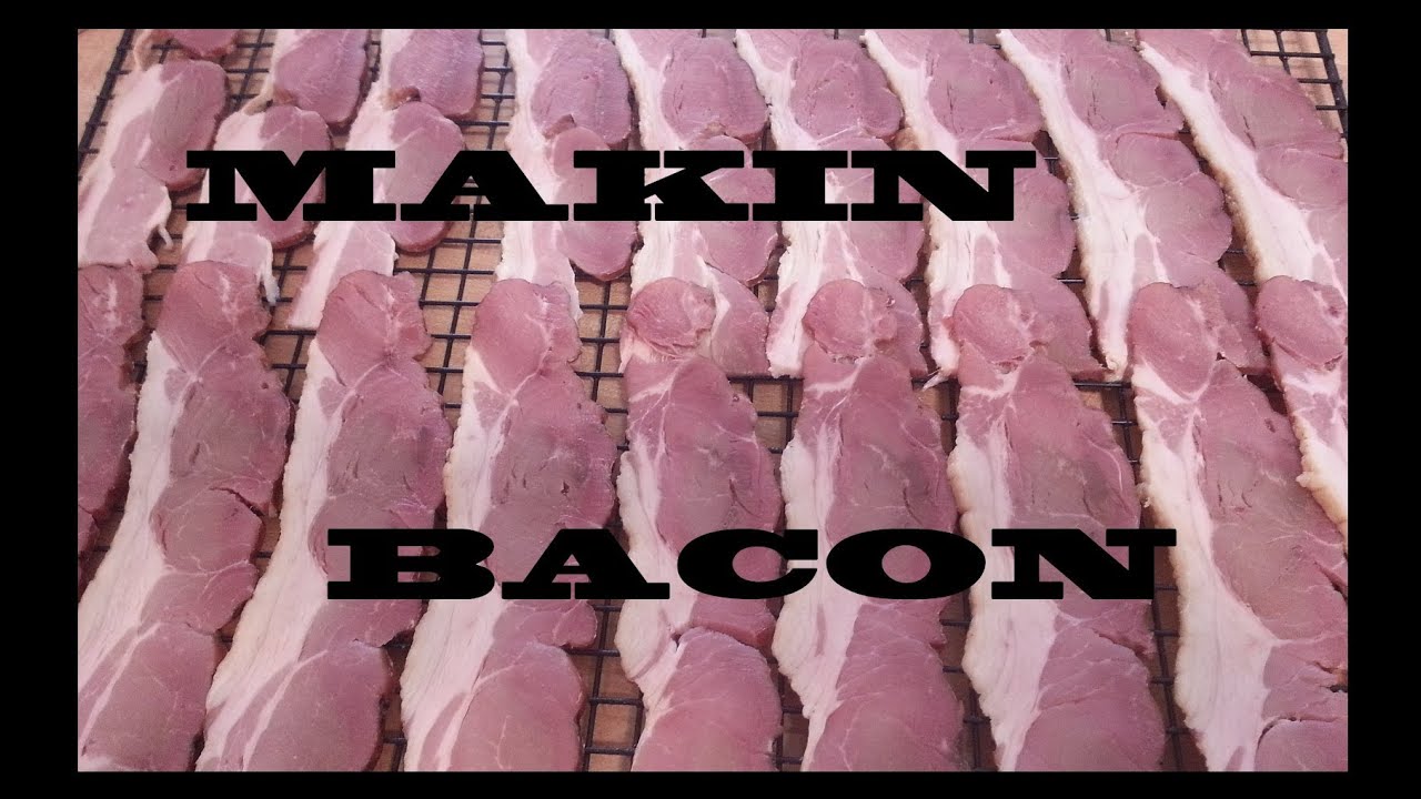 How to Make Bacon Homemade 1 of 2 - YouTube