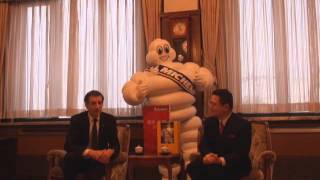 日本ミシュランタイヤ社長の来訪