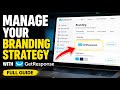 How to manage your branding strategy with GetResponse - Full Guide