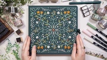 2025 New Reading Journal Setup 📚 Square Reading Journal Ideas