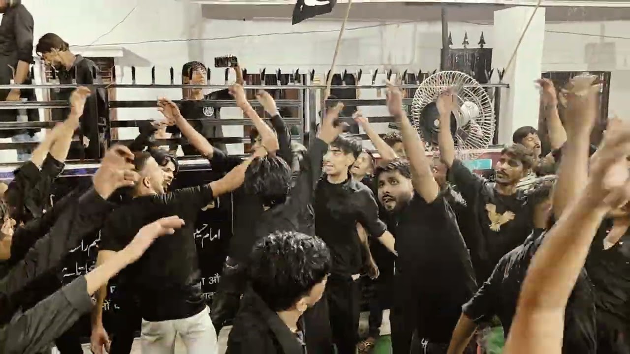 Anjuman sipahe mehdi juhi kanpur 10 safar manjhanpur shabbedari 2024