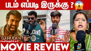 Garudan Public Review | Soori,Sasikumar, Unni Mukundan | Yuvan | Vetrimaaran | RS Durai Senthilkumar