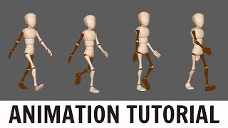 Animating A Walk Cycle | Tutorial [CC]