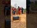 2 Ferocious Gorilla Monsters Attack 3 Beautiful Brave Girls And A Young Man Screams In Fear