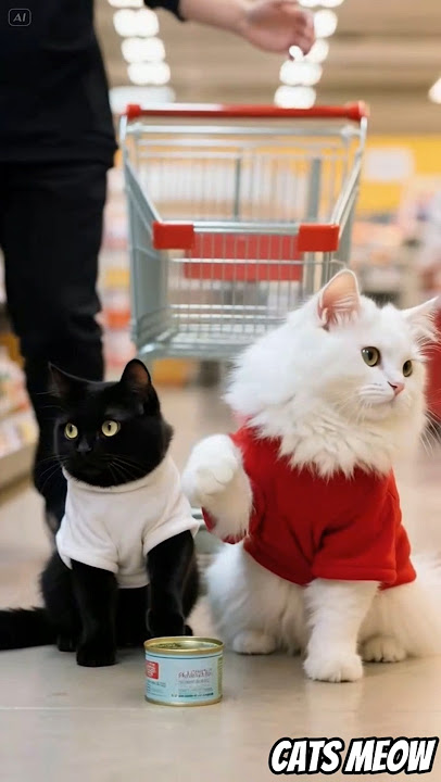 cats meow want the food they point to #ai  #anomali #anomaly #cat #meow #kitty #funnyanimals