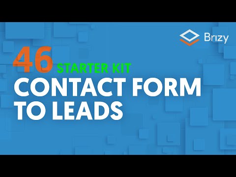 Collect Leads via a Contact Form | Brizy Cloud 2022, Starter Kit 46