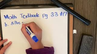 How to Solve Weight Word Problems Grade 3 - Ounce to Pounds