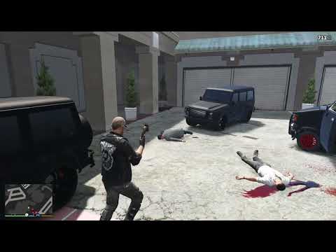 GTA 5 - The Lost MC VS Madrazo Cartel + Ten Star Escape