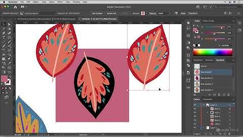 The Flexibility of Illustrator: Combining Art Brushes, Symbols, Patterns and Recolor Artwork