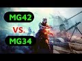 Battlefied 5: MG42 vs. MG34