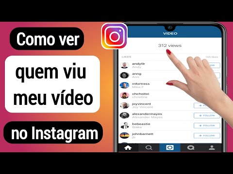 Vídeo: O instagram mostra quem viu seu vídeo?