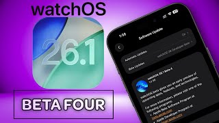 Watchos 26.1 Beta 4 Is Here- Still No New Liquid Gl Changes?