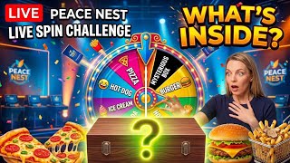 LIVE Global Spin Wheel Challenge 🌎🎡 Food, Fun & Surprises! #Live #Challeng #fun