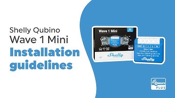 Shelly Qubino Wave 1 Mini - Installation video