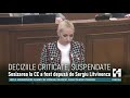 CC suspendă hotărârea privind anularea numirii în funcția de judecător al CC a Domnicăi Manole