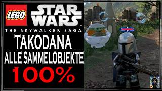Takodana 100% ALLE SAMMELOBJEKTE Lego Star Wars Die Skywalker Saga