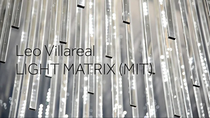 Leo Villareal:  Light Matrix (MIT)