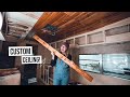 RV Renovation Continues! - Installing Our Cedar Plank Ceiling 😍 (Ep. 19)