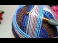 Wow! ONLY 2 ROWS! You Must Learn This Easy and Beautiful Crochet Stitch