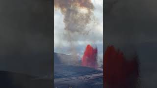 Massive Lava Fountain Erupts From Big Island Volcano