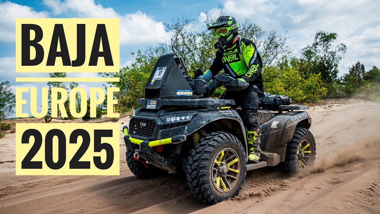Meine erste Rally | Baja Europe 2025 | #tgb #rally #atv