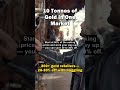 10 Tonnes of Gold in One Market