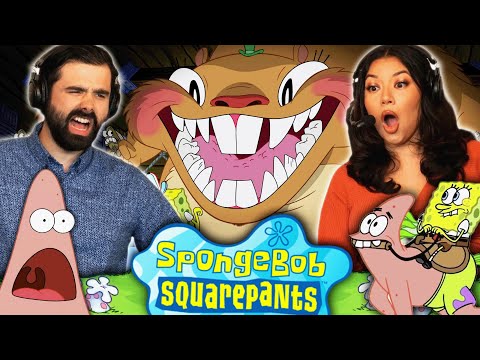 We Watched SPONGEBOB SEASON 11 EPISODE 9-10 For the FIRST TIME! CUDDLE E. HUGS