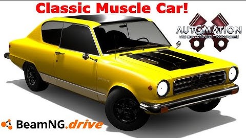 Building a Classic Muscle Car! | Automation | BeamNG