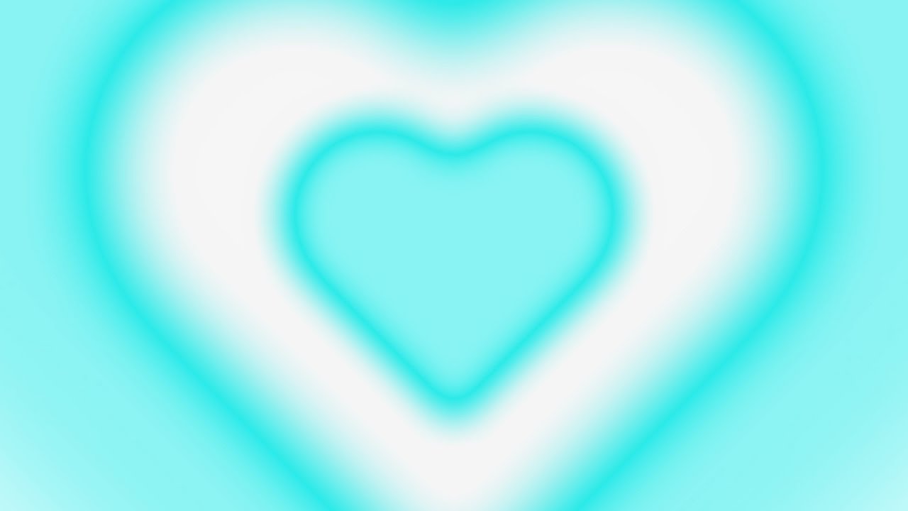 Teal Heart Wallpapers  Wallpaper Cave
