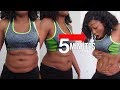 ABS IN 5 MINUTES!?!? Trying a 5 minute workout to LOSE/BURN belly fat